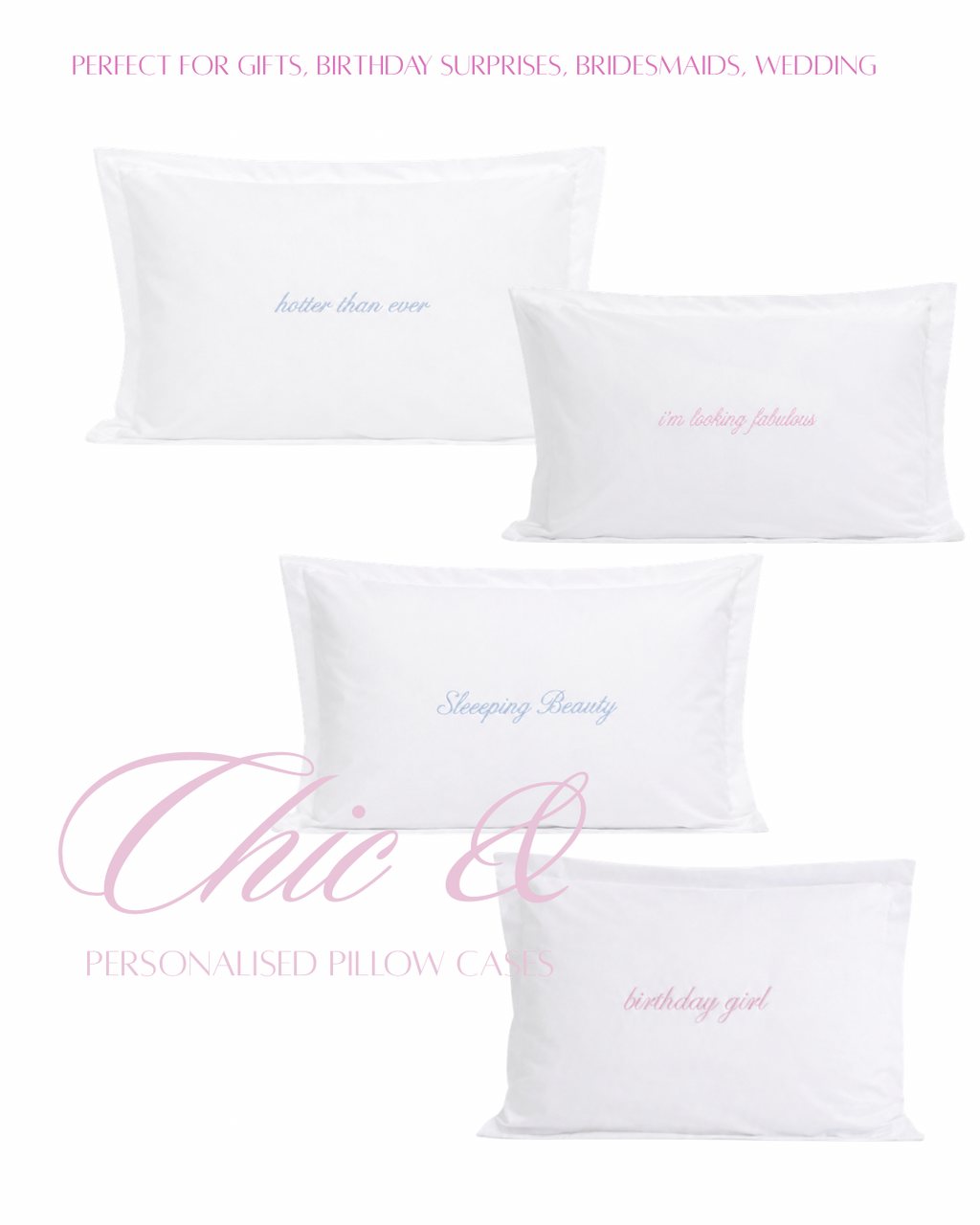 The Perfect Chic Gift - One Pillow Case
