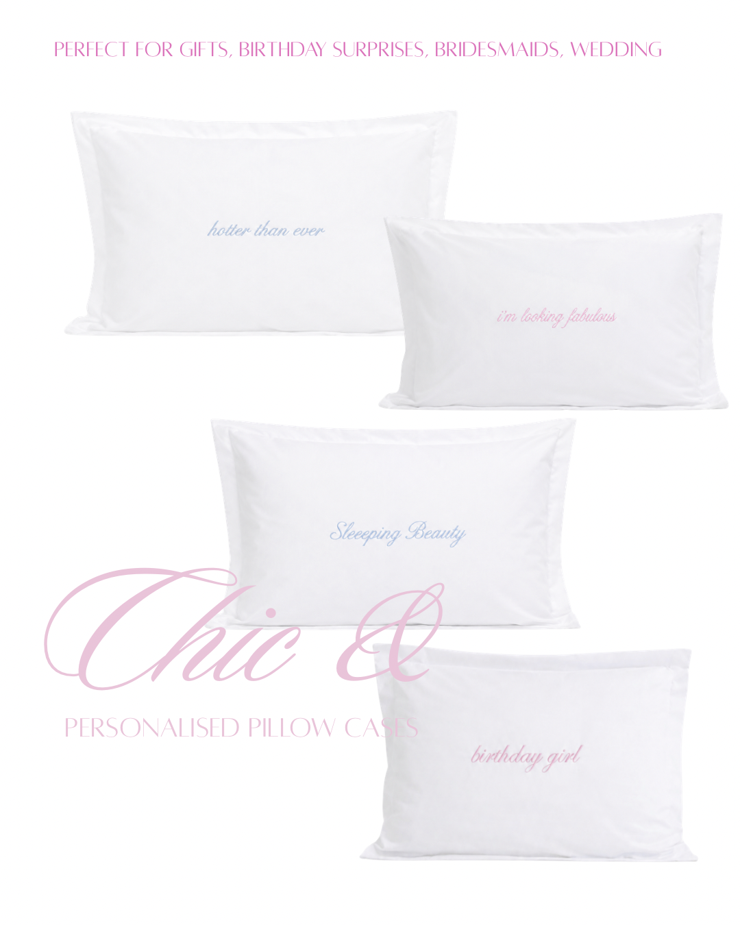 The Perfect Chic Gift - One Pillow Case