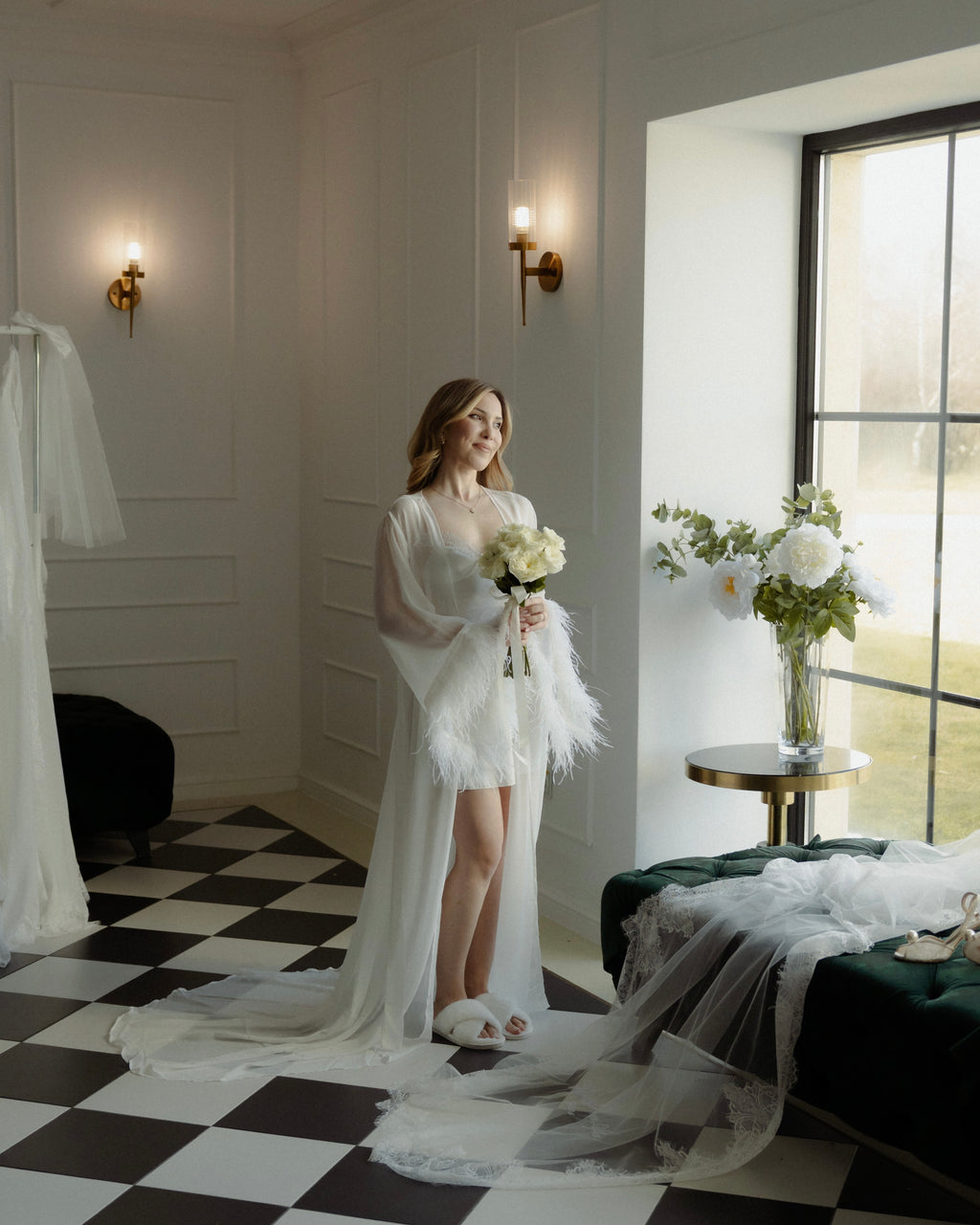 The Sweet Morning - Bridal Robe