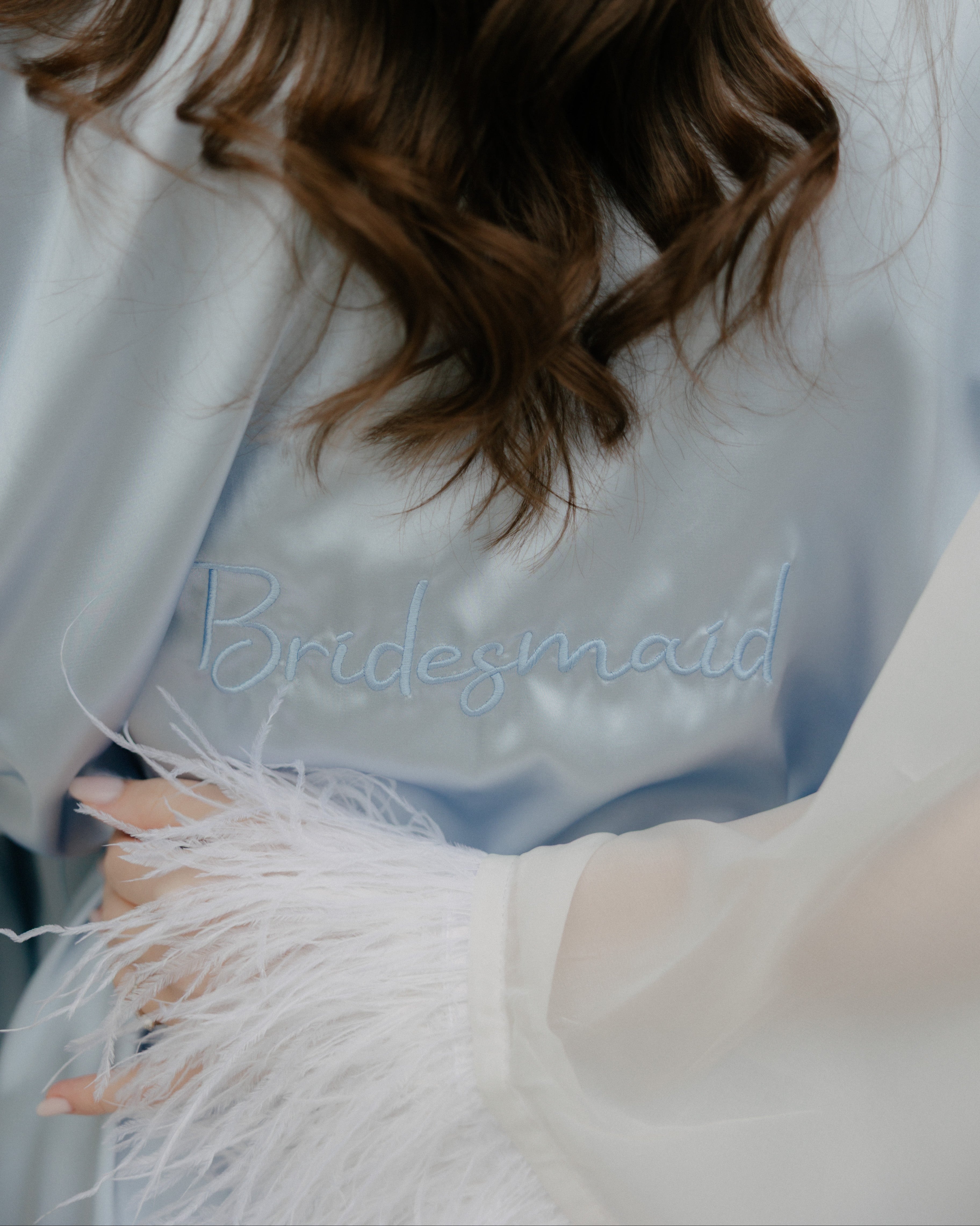 Her Something Blue- Bridesmaid Robe