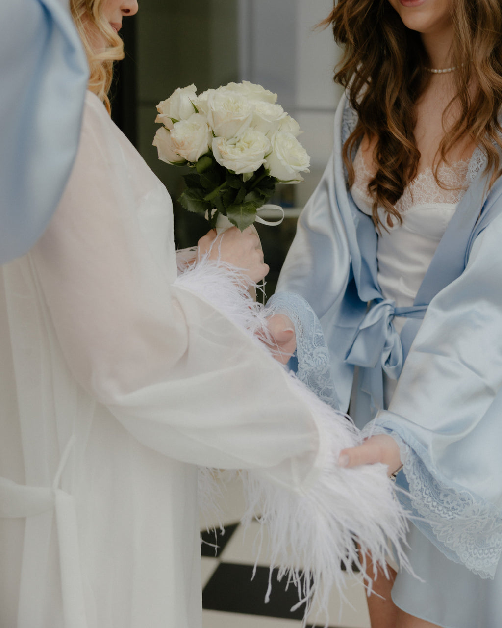Her Something Blue- Bridesmaid Robe